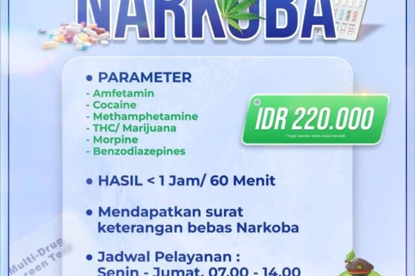 Paket Medical Checkup : NARKOBA